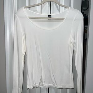 Wilfred Cream Long Sleeve Blouse